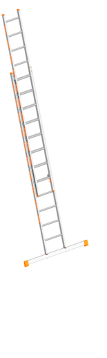 Layher Schiebeleiter Topic 2x12 Sprossen, L=6,00m #1035012